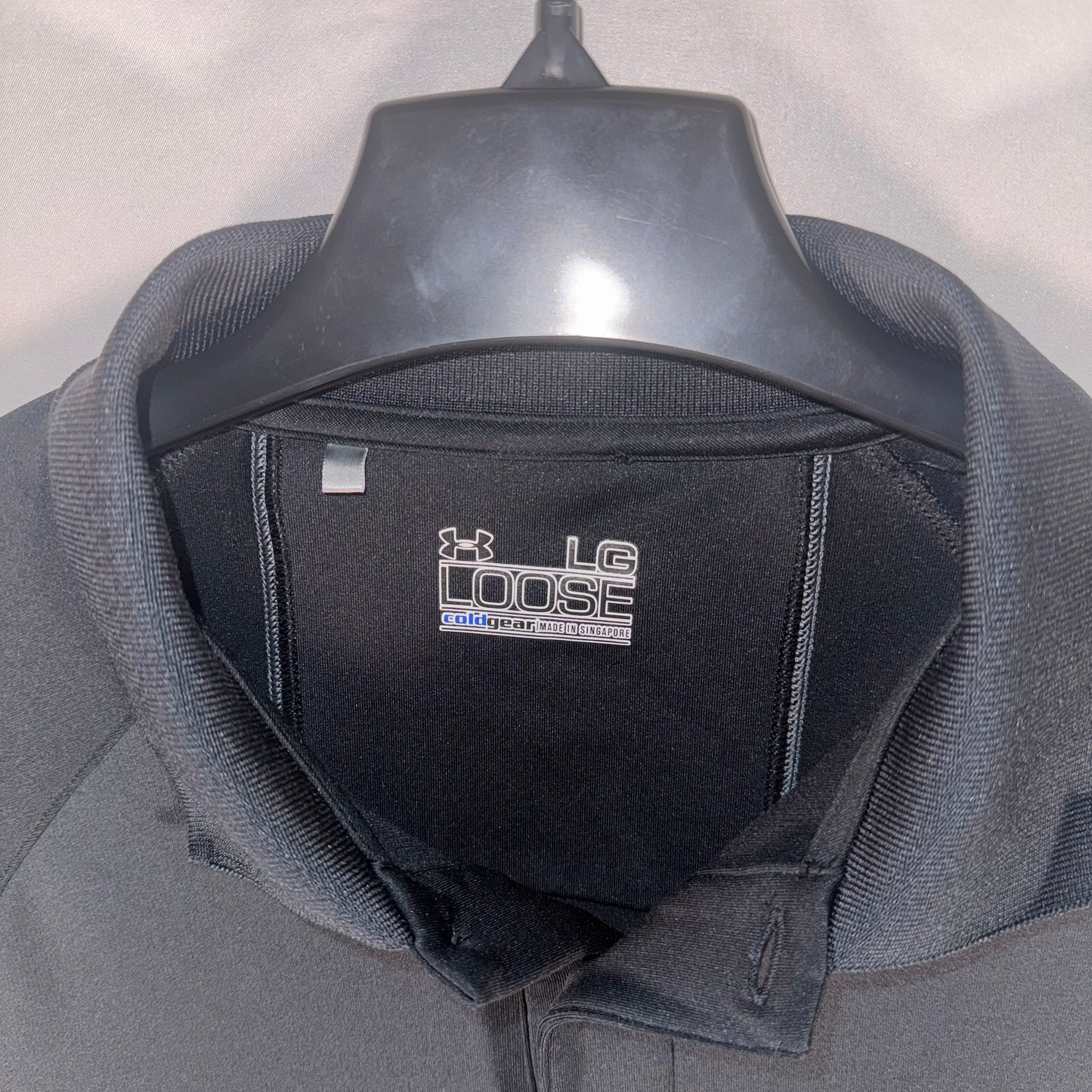 Under Armour Glen Oaks Country Club Cold Gear Lined Long Sleeve Polo (Preloved)