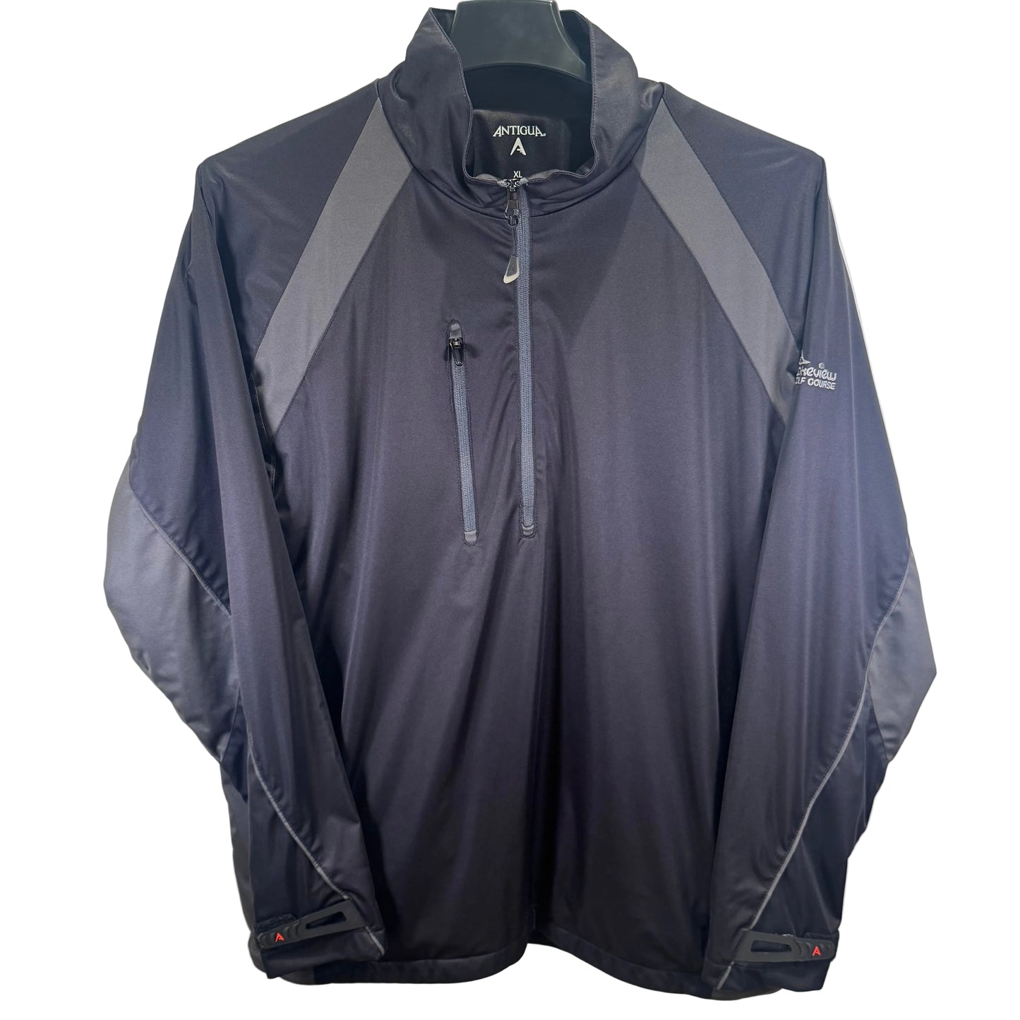 Antigua Lakeview Golf Course 1/4 Zip Windbreaker (Preloved)