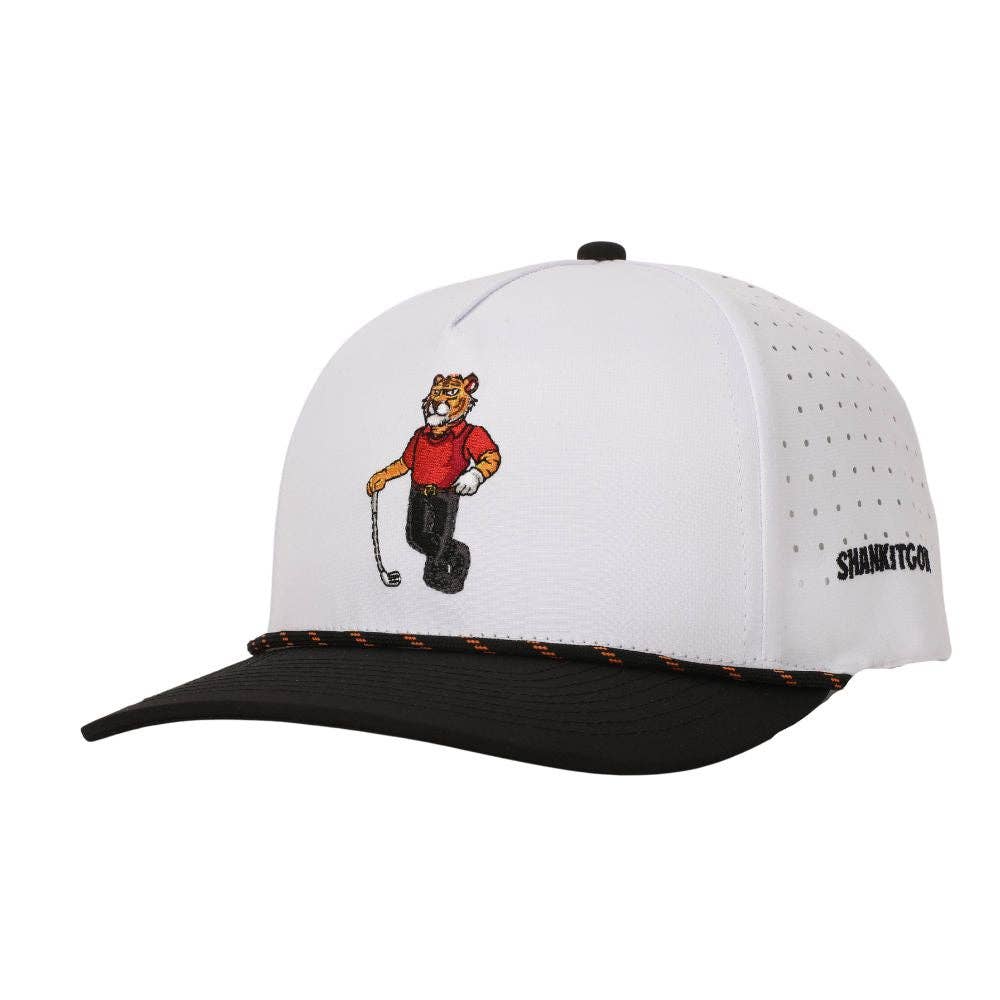 Tiger Black Golf Rope Hat (New)