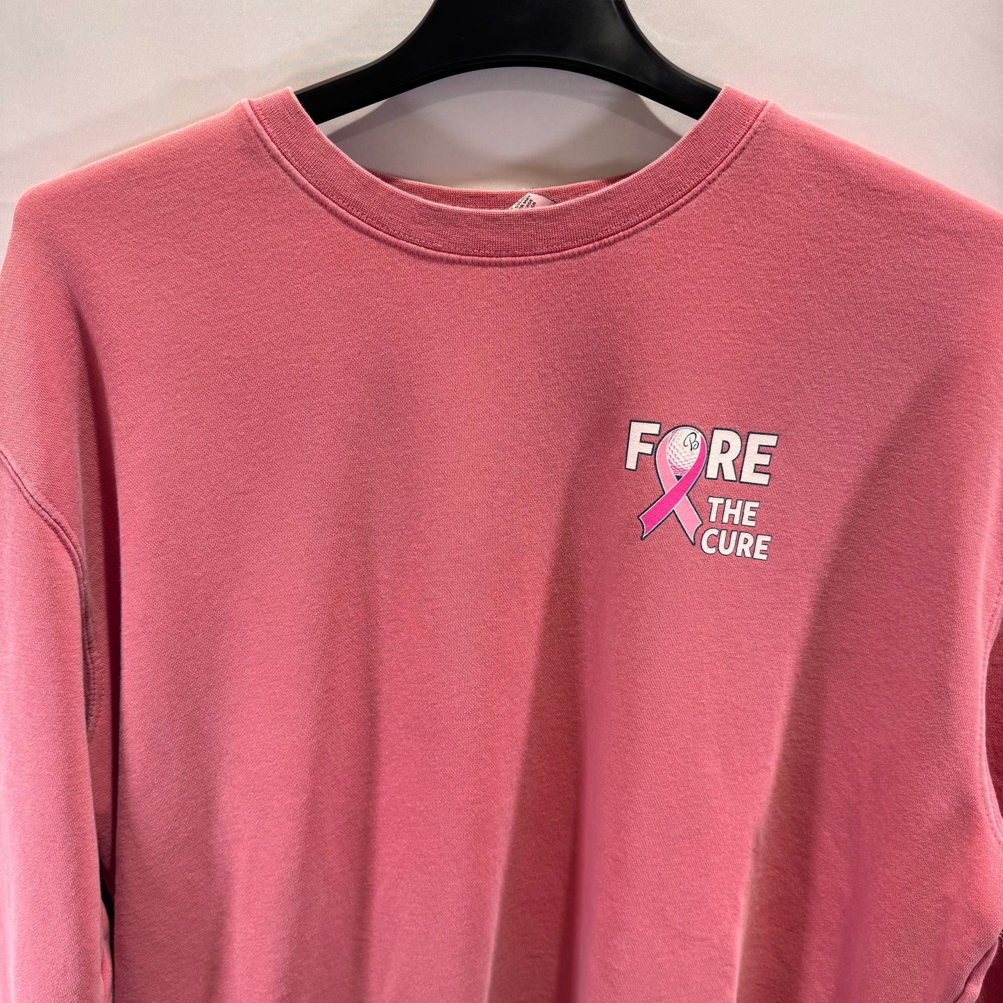 Barstool Golf Fore The Cure Crewneck Sweater (Preloved)