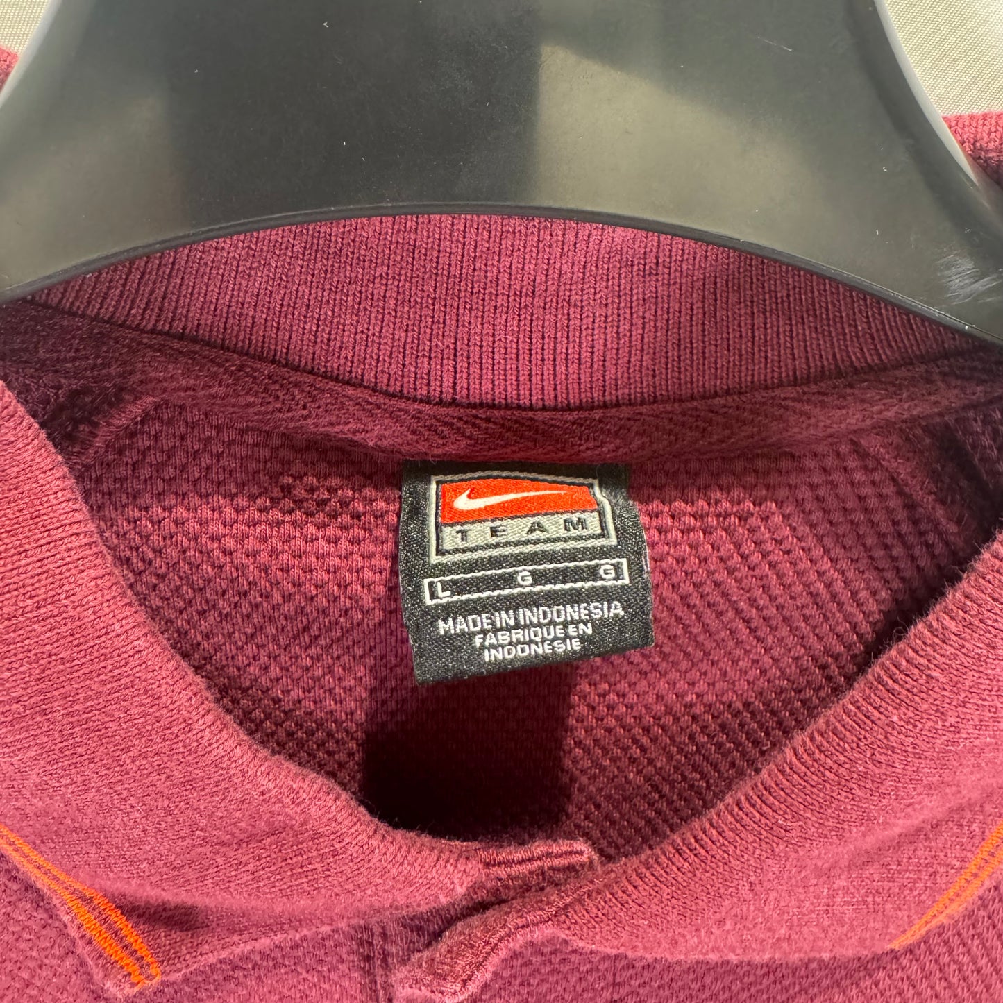 Nike Team Virginia Tech Polo (Vintage) (Preloved)