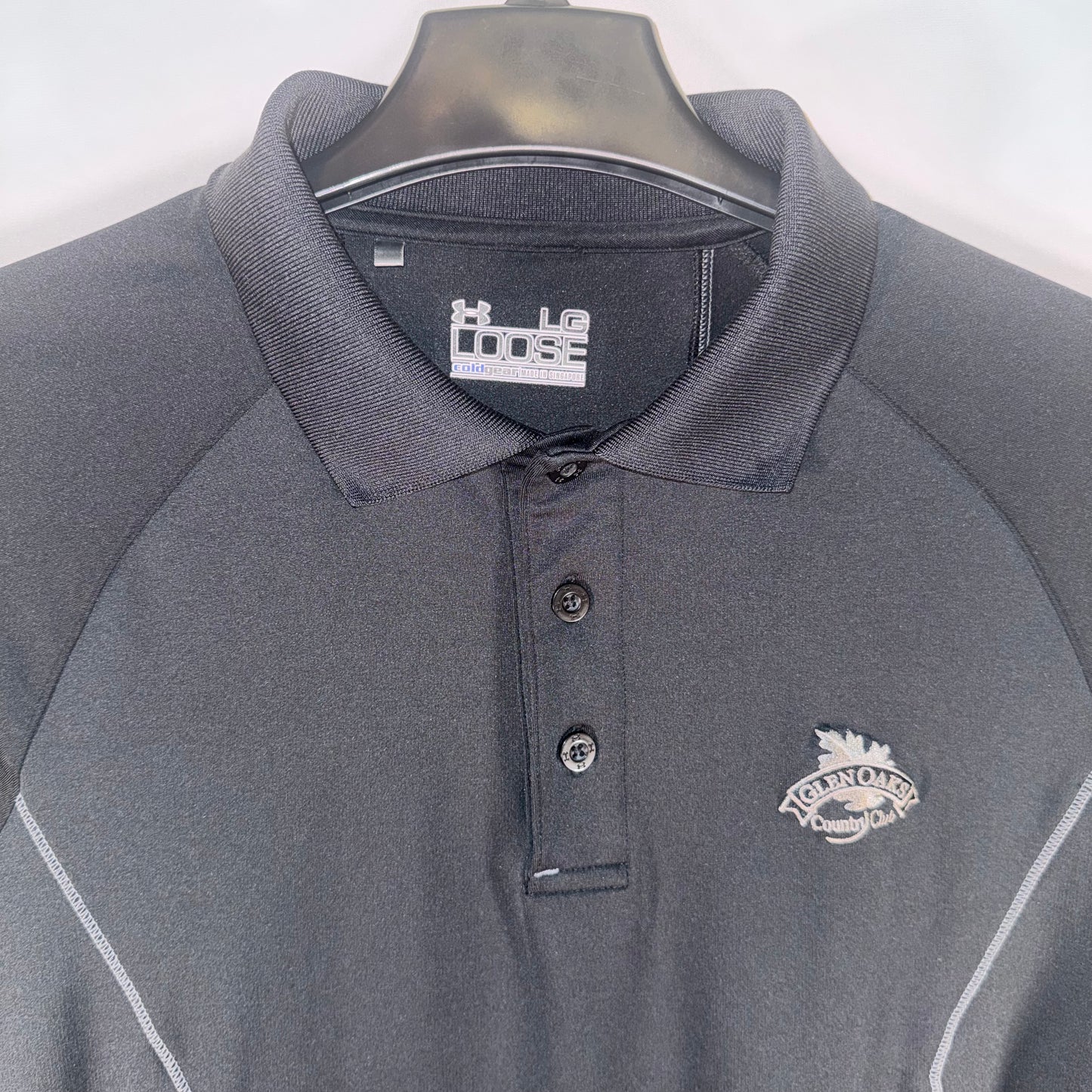 Under Armour Glen Oaks Country Club Cold Gear Lined Long Sleeve Polo (Preloved)