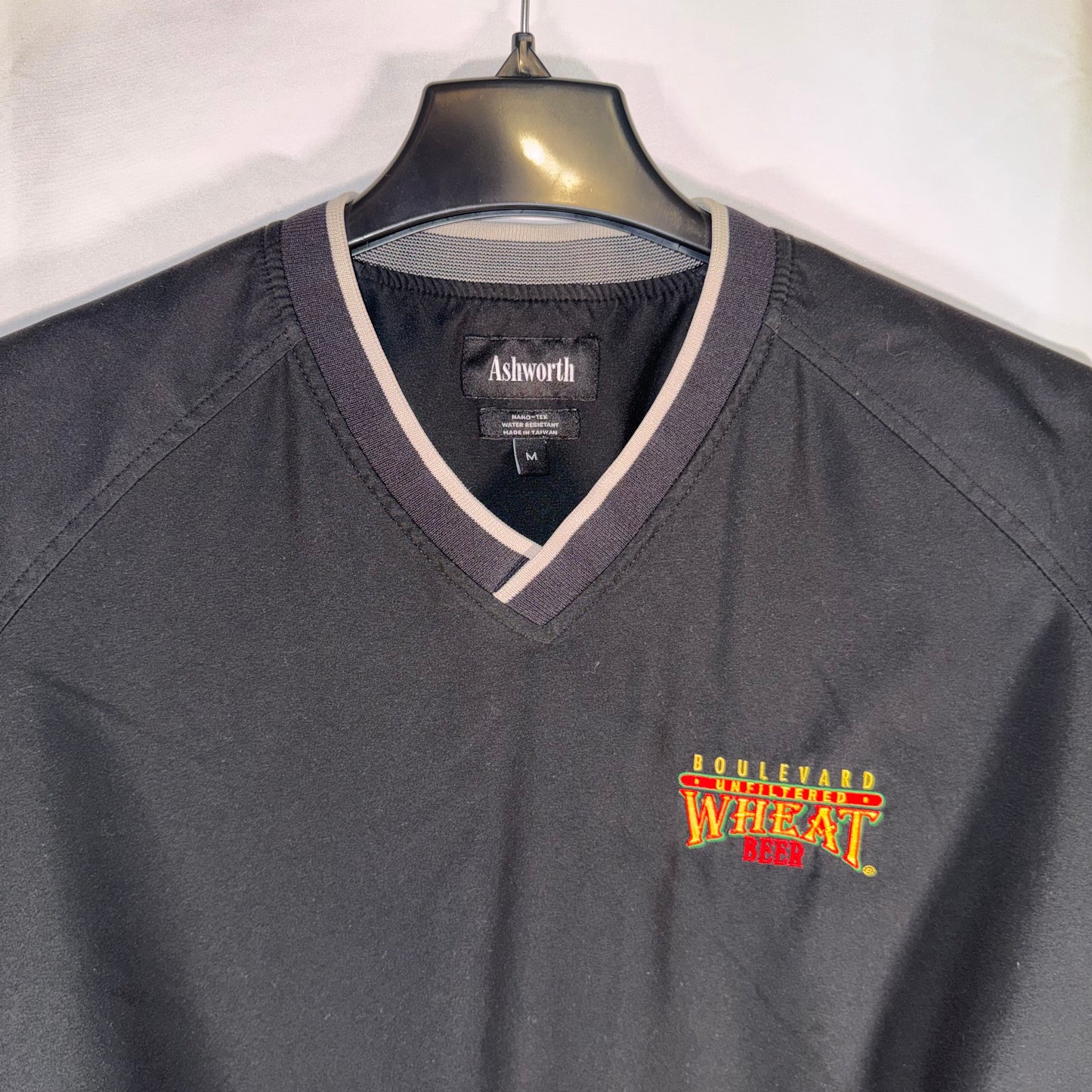 Ashworth Golf Boulevard Brewing Company Pullover Windbreaker (Vintage) (Preloved)