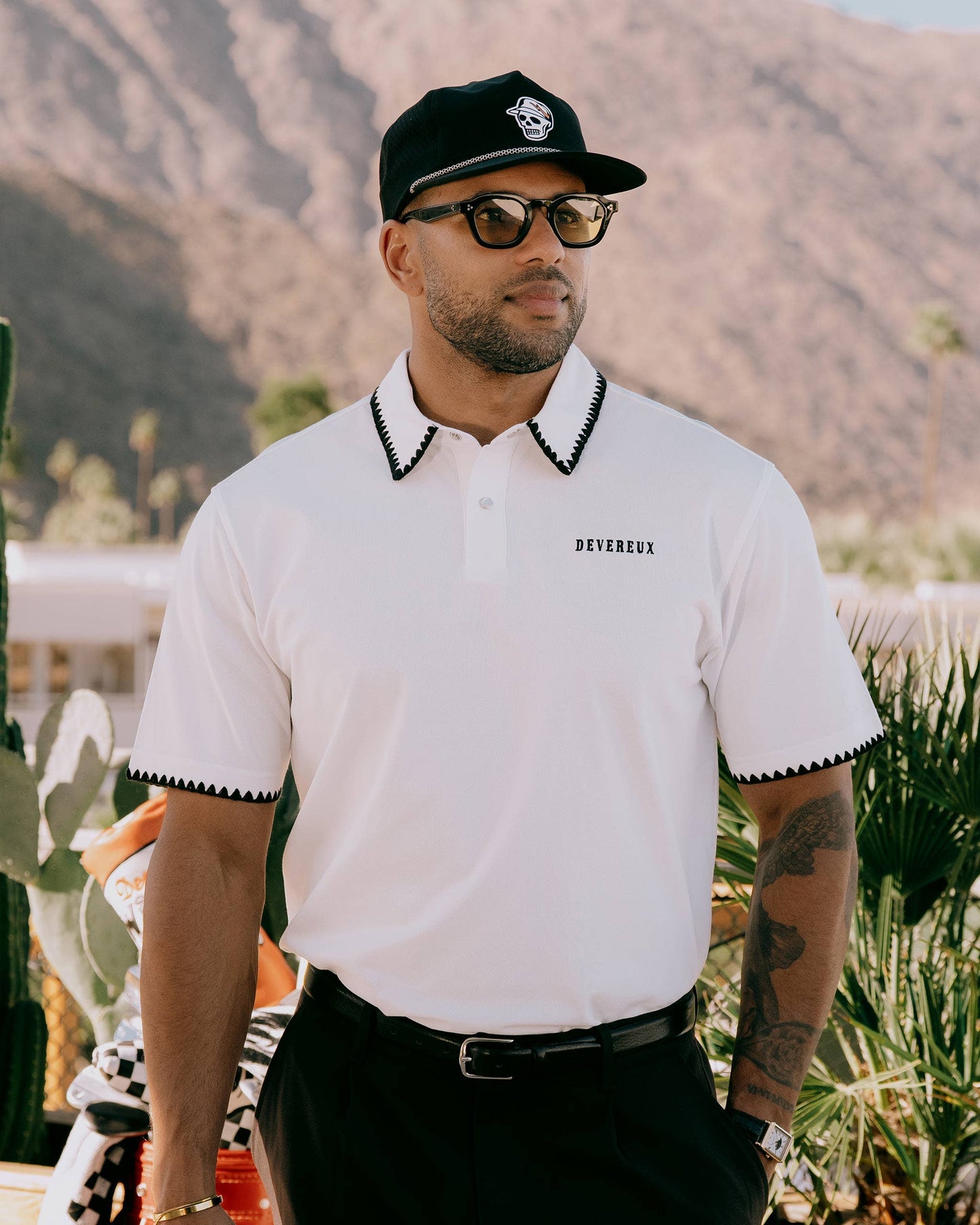 Devereux Medellin Polo - White (New)