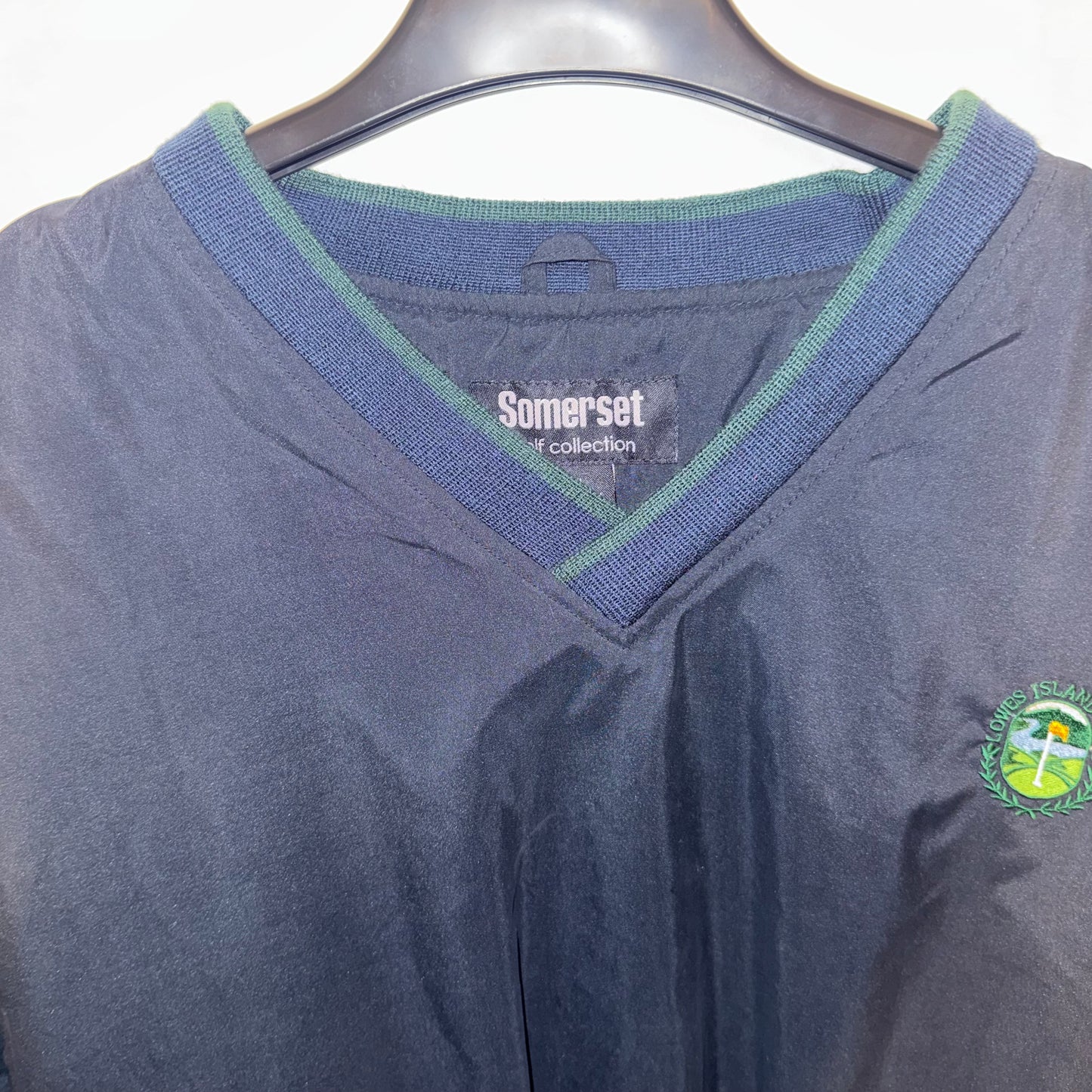 Somerset Golf Lowes Island Golf Club Pullover Windbreaker (Vintage) (Preloved)