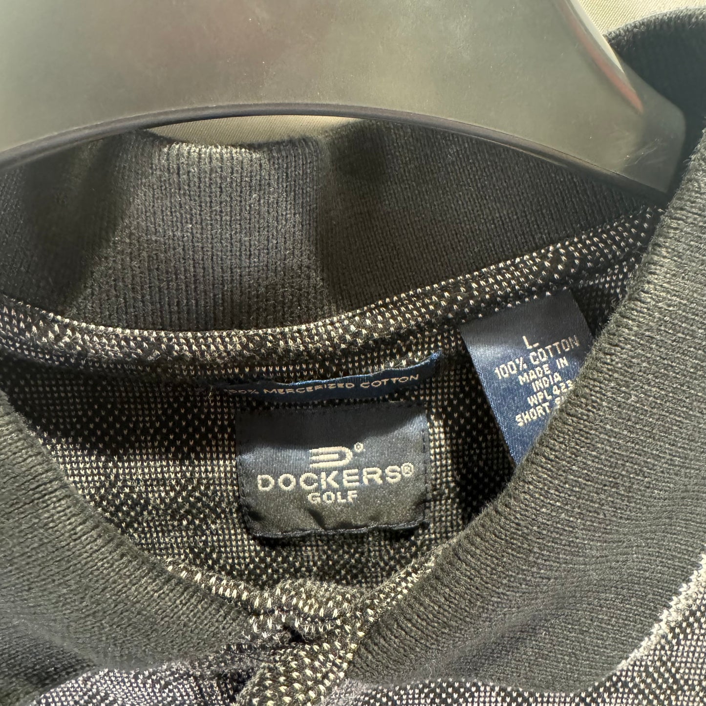 Dockers Golf Knitted Polo (Vintage) (Preloved)