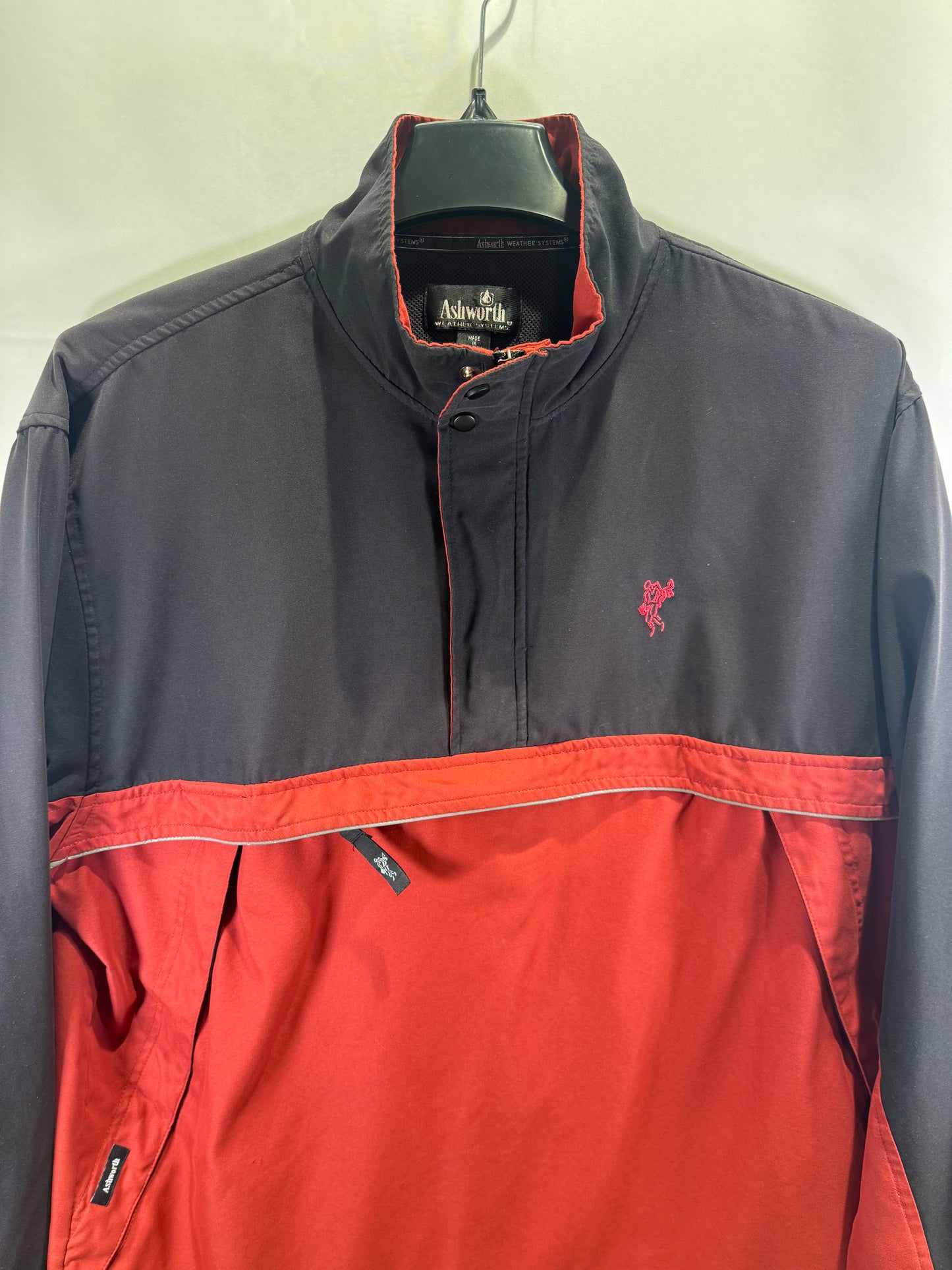 Ashworth 1/4 Zip Windbreaker (Vintage) (Preloved)