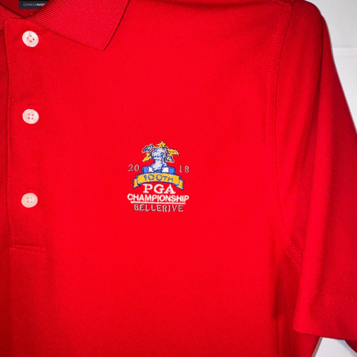 Greg Norman PlayDry 2018 PGA Championship Bellerive Polo (Preloved)