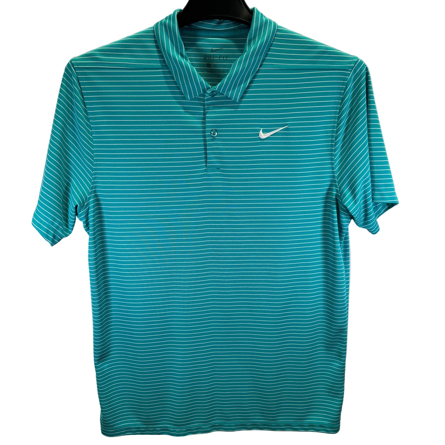 Nike  Dri-Fit Stripped Polo (Preloved)