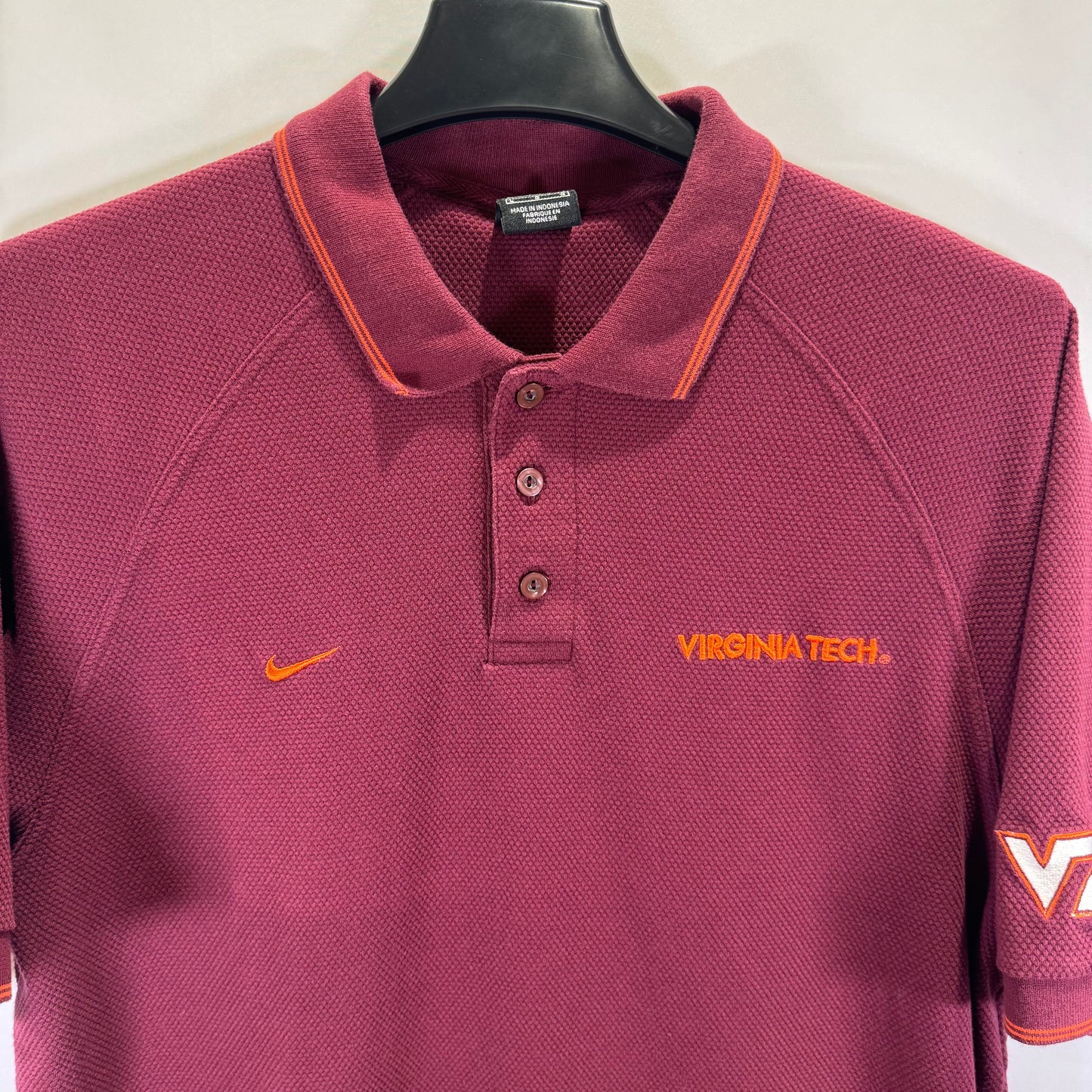 Nike Team Virginia Tech Polo (Vintage) (Preloved)