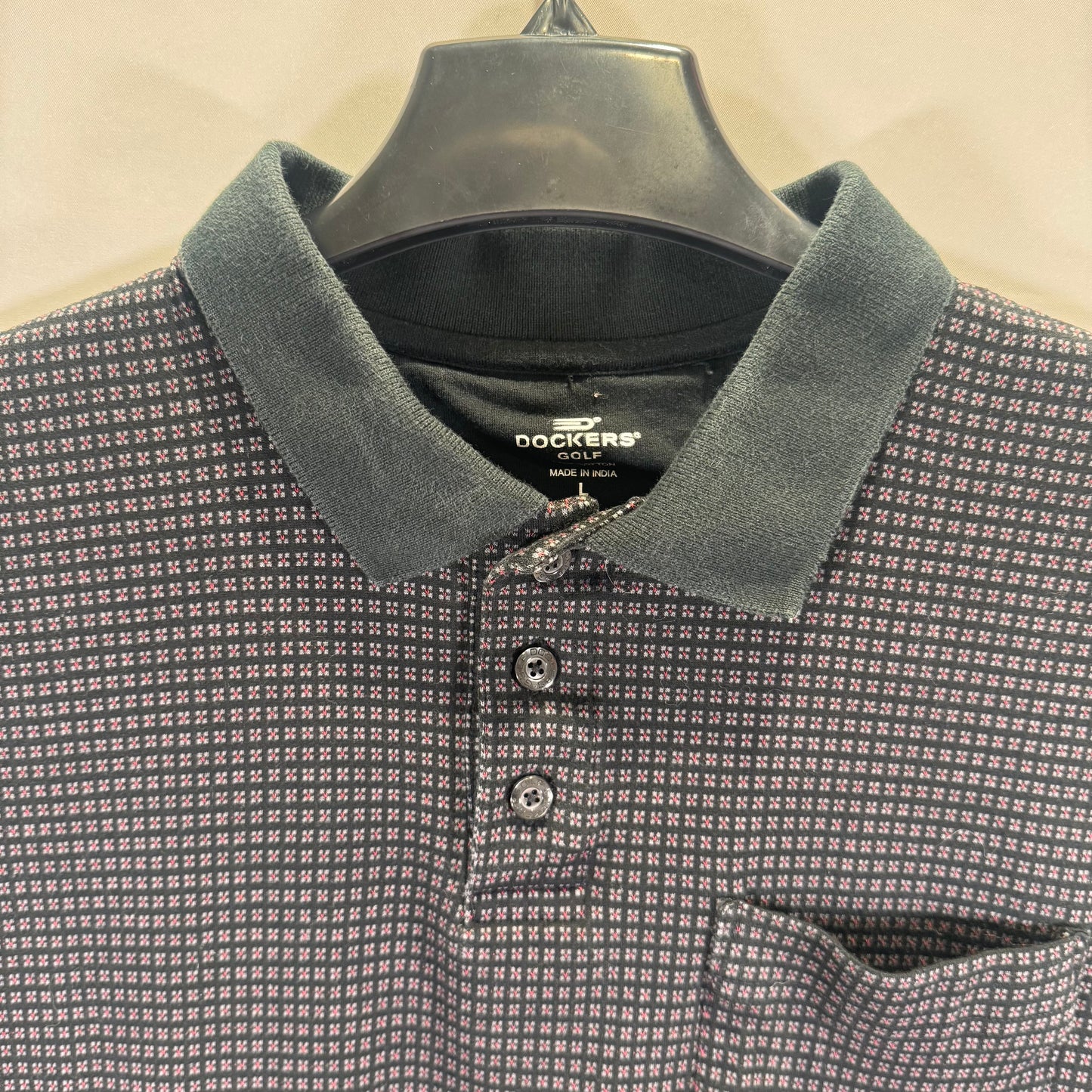 Dockers Golf Knitted Polo (Vintage) (Preloved)