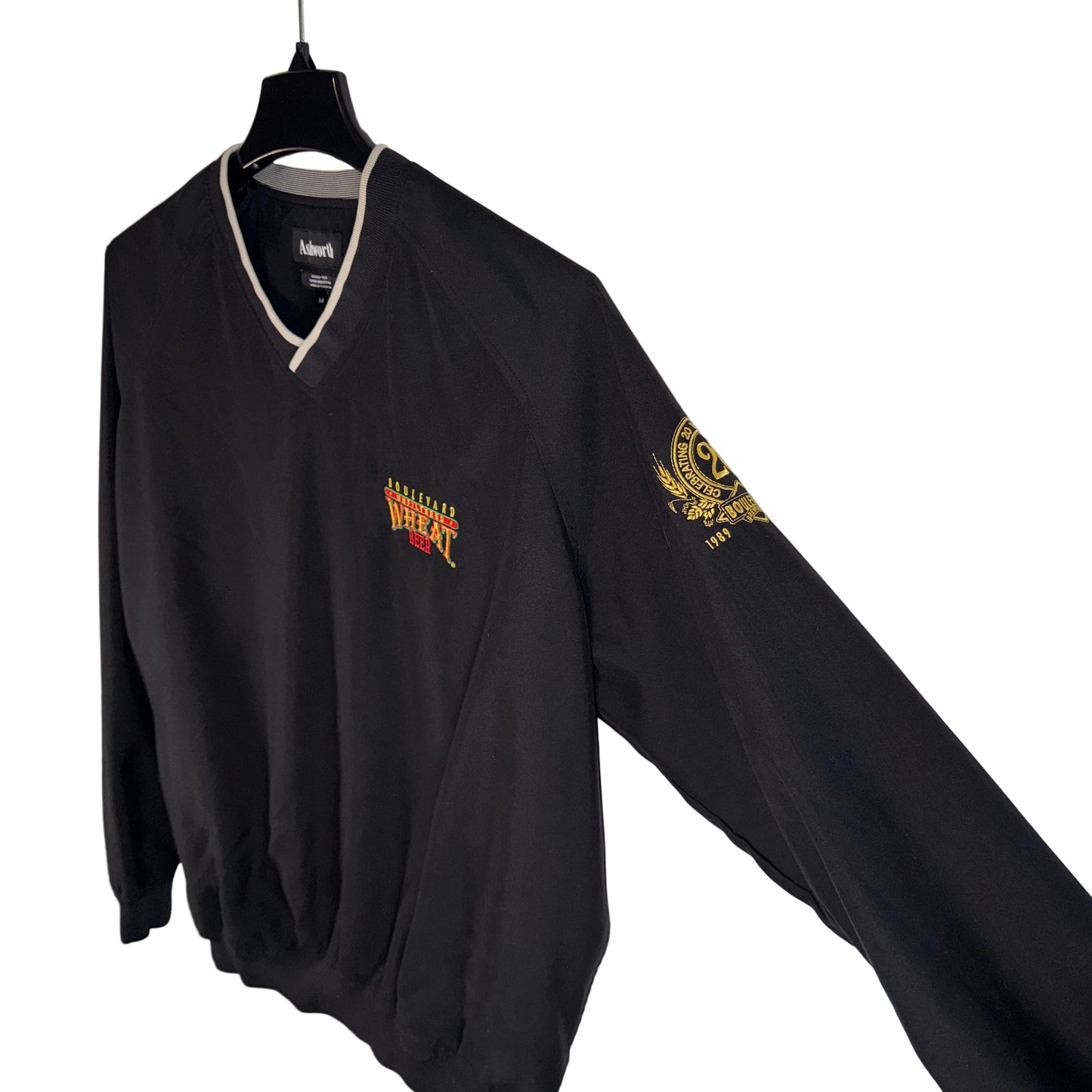 Ashworth Golf Boulevard Brewing Company Pullover Windbreaker (Vintage) (Preloved)