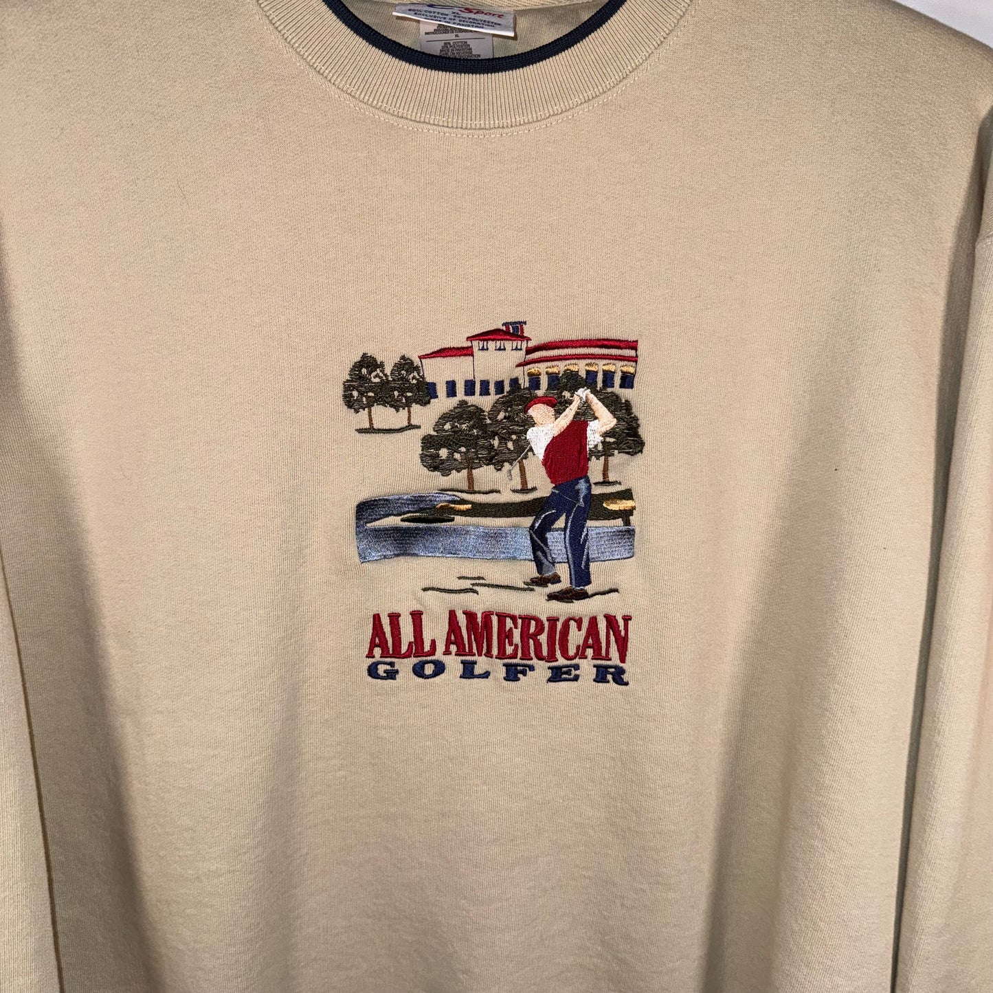 MCC Sport All American Golfer Crewneck (Vintage) (Preloved)