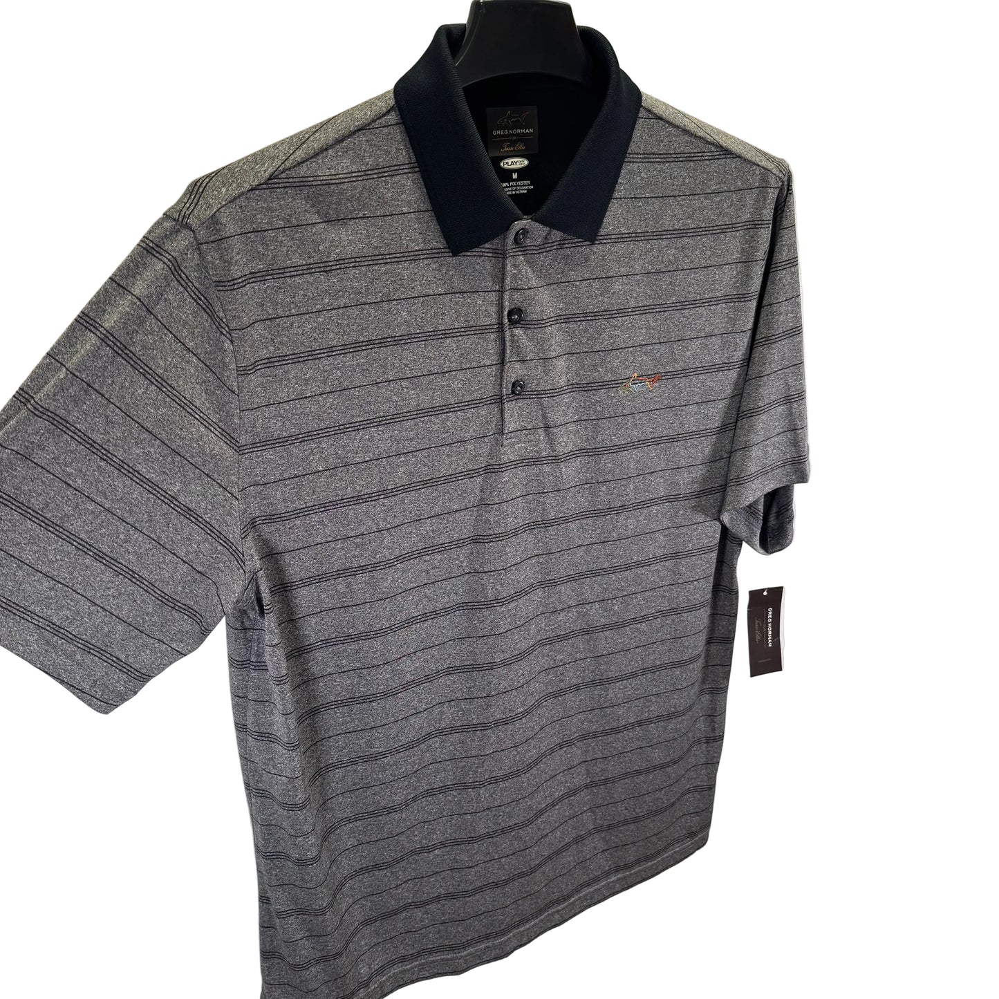 Greg Norman For Tasso Elba PlayDry Polo (New)