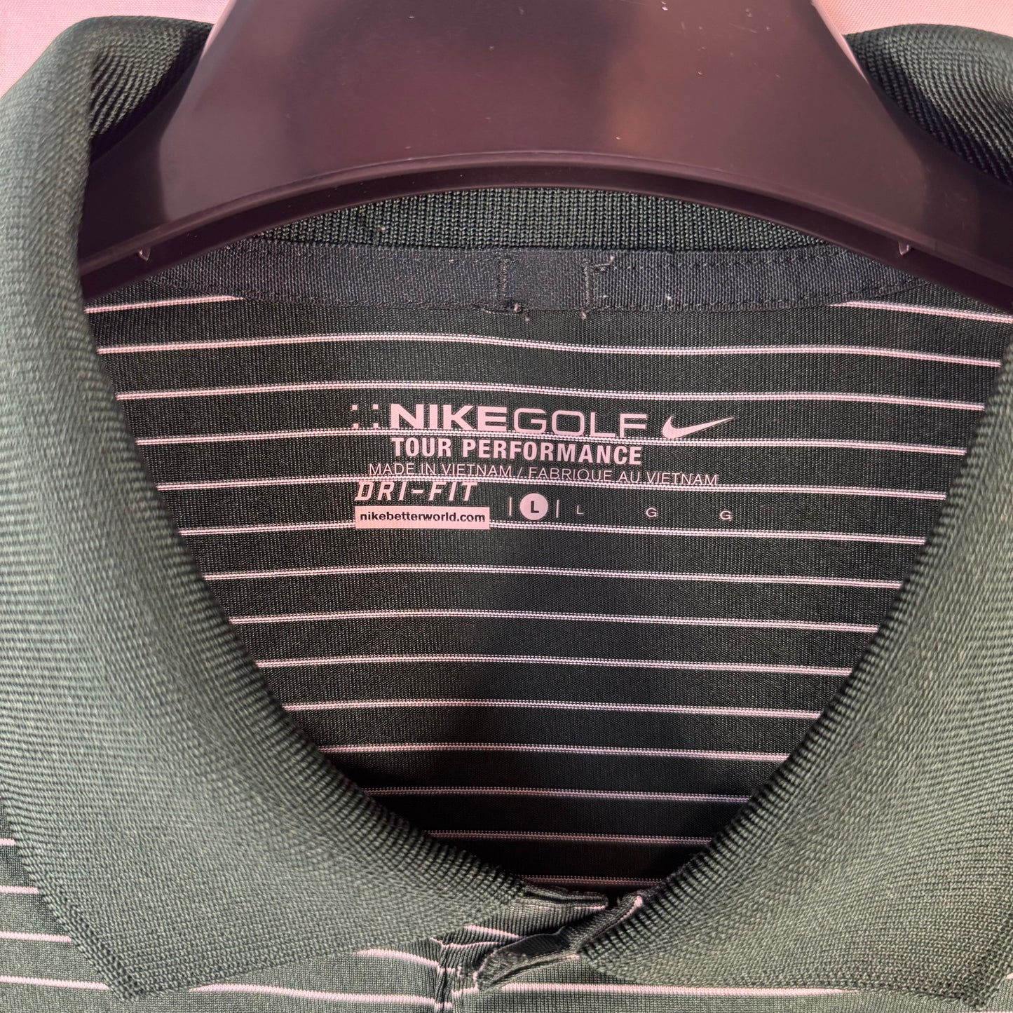 Nike Golf Tour Performance Michigan State Spartans Polo (Preloved)