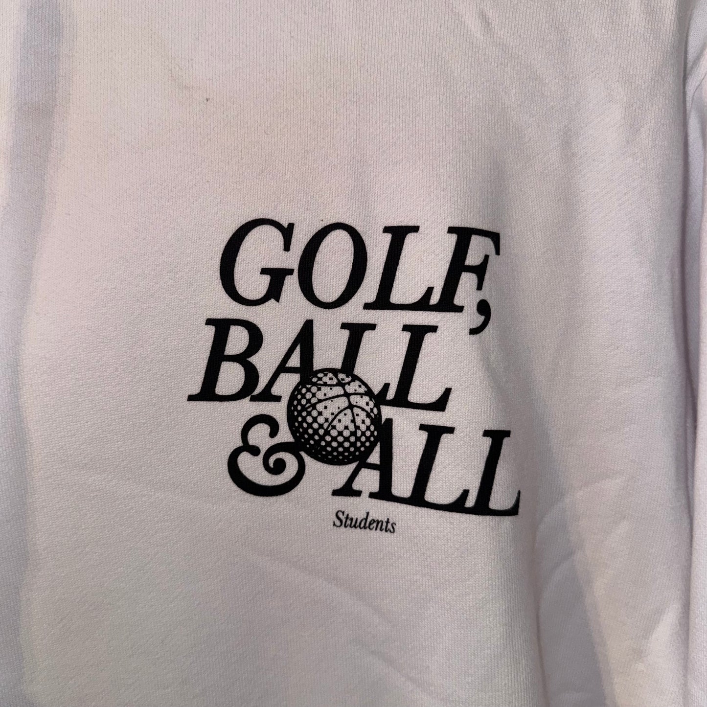 Students Golf Golf, Ball & All Hoodie (New)