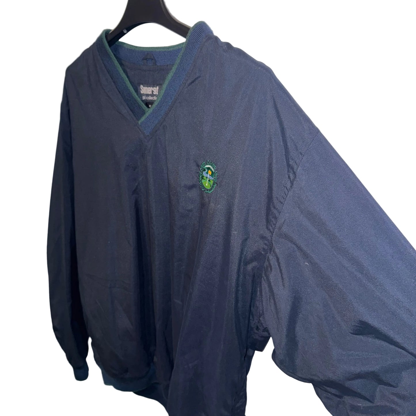 Somerset Golf Lowes Island Golf Club Pullover Windbreaker (Vintage) (Preloved)