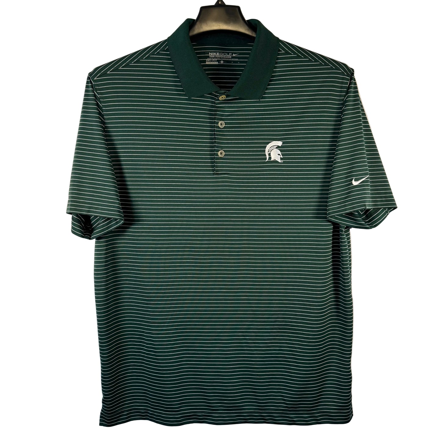 Nike Golf Tour Performance Michigan State Spartans Polo (Preloved)