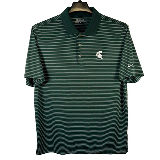 Nike Golf Tour Performance Michigan State Spartans Polo (Preloved)
