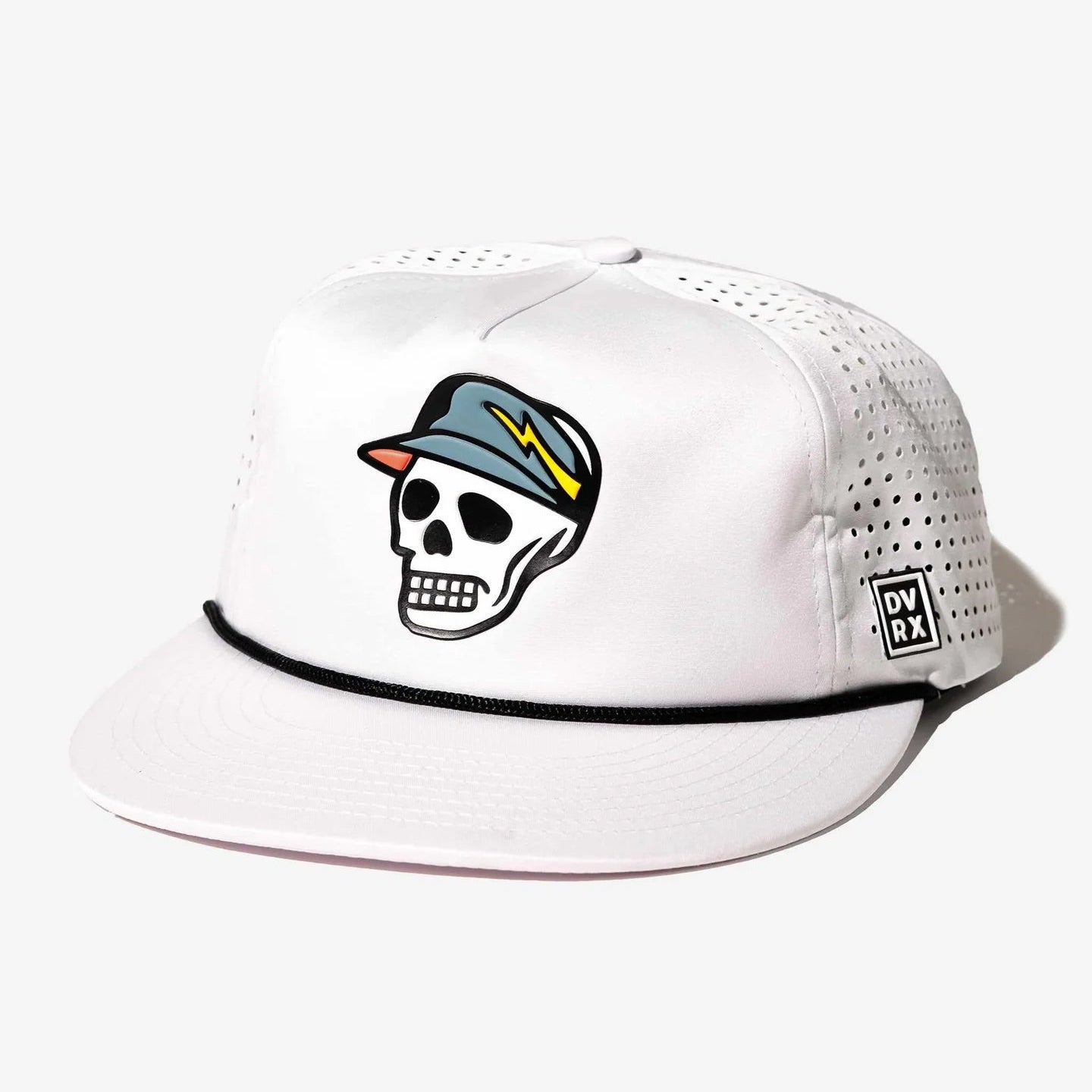 Devereux Skull Caddie Rope Hat - White (New)
