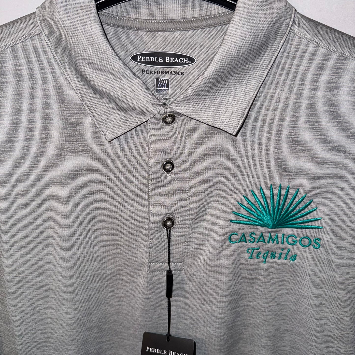 Pebble Beach Casamigos Tequila Performance Polo (New)