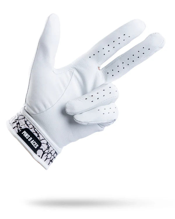 Pins & Aces - PREMIUM TOUR Glove - ELEPHANT PRINT (New)