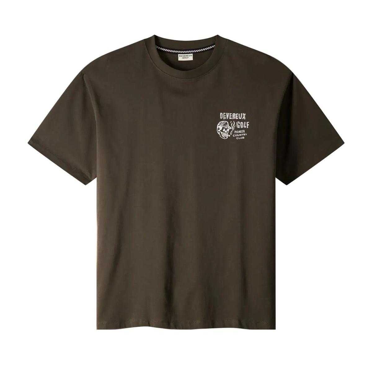 Devereux All The Smoke Tee - Faded Black (New)