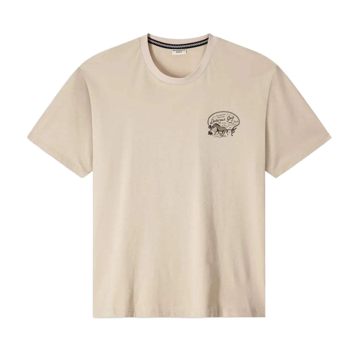 Devereux Los Vaqueros Tee - Bone (New)