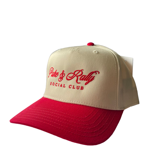 Katydid Puke & Rally Social Club Two-Toned Vintage Hat (New)