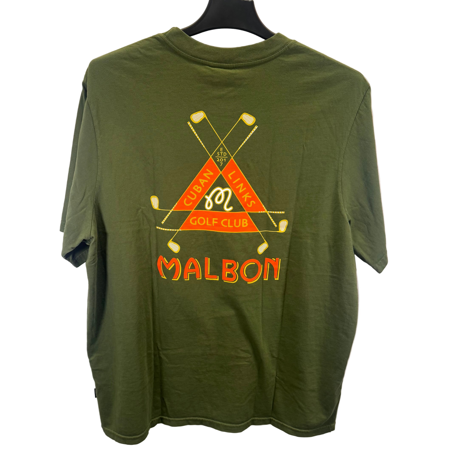 Malbon Cuban Links Bermuda T-Shirt (New)