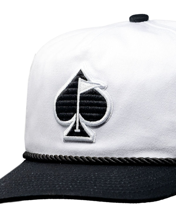 Pins & Aces - HERITAGE ROPE Hat - DOMINO (New)