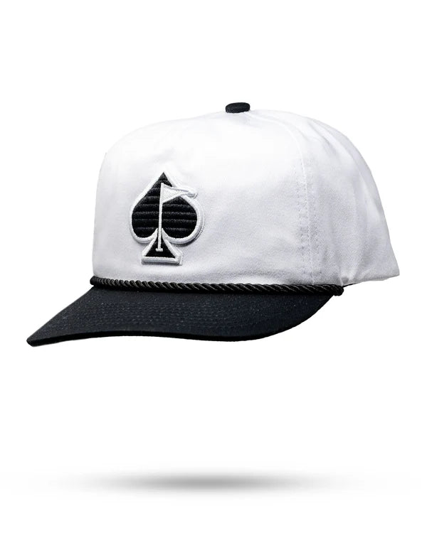 Pins & Aces - HERITAGE ROPE Hat - DOMINO (New)