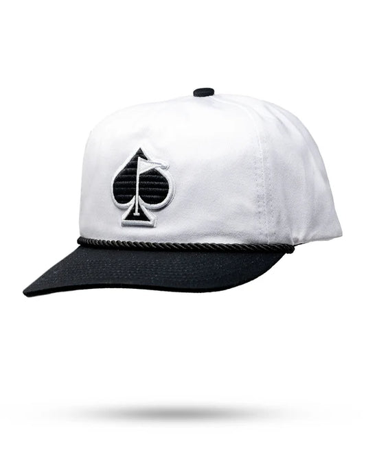 Pins & Aces - HERITAGE ROPE Hat - DOMINO (New)