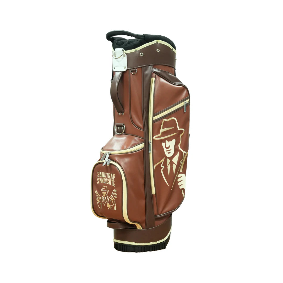 Shank It Golf - Sandtrap Syndicate 5 Way Golf Bag (Preloved)