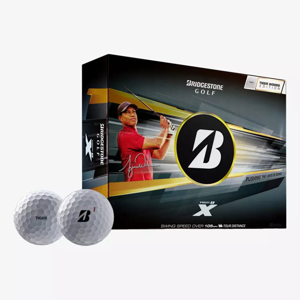 BRIDGESTONE 2026 TOUR B X Tiger Woods Golf Balls (New)