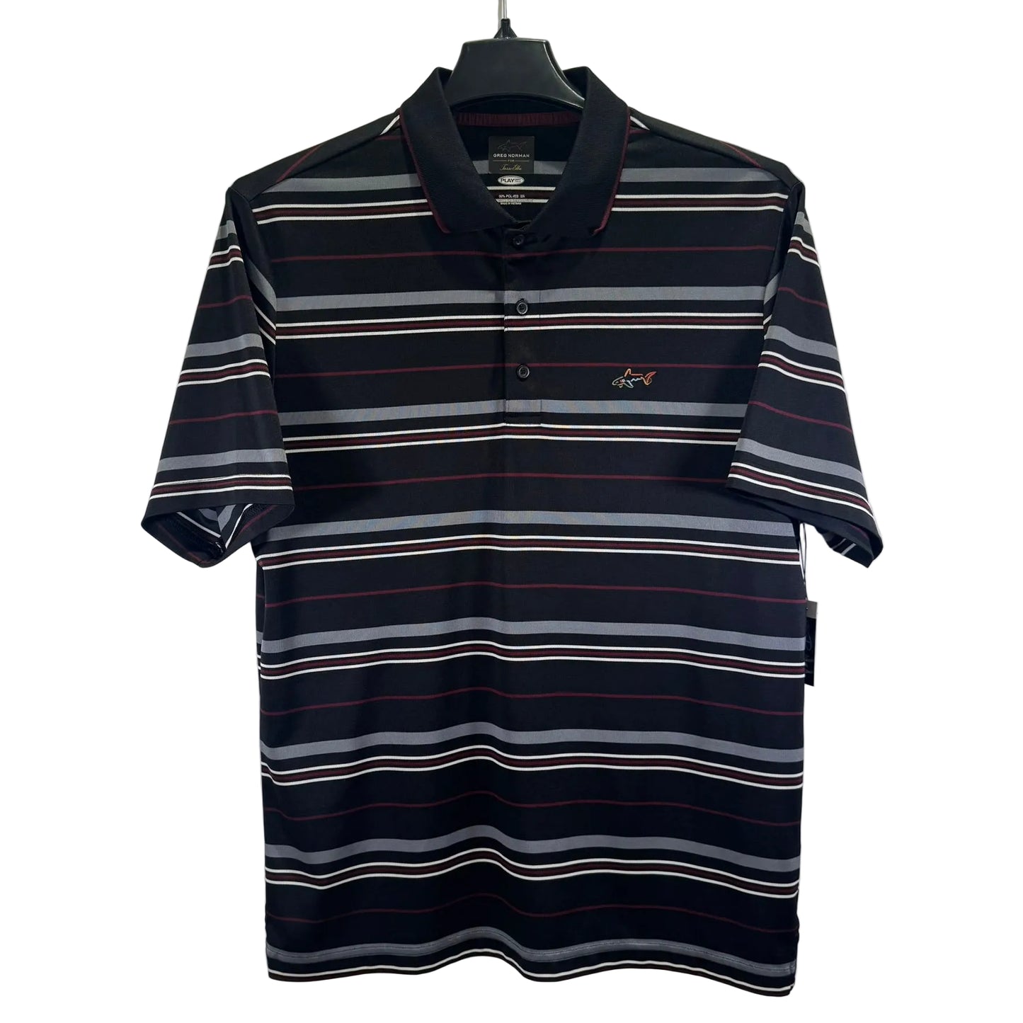 Greg Norman for Tasso Elba PlayDry Polo (Preloved)