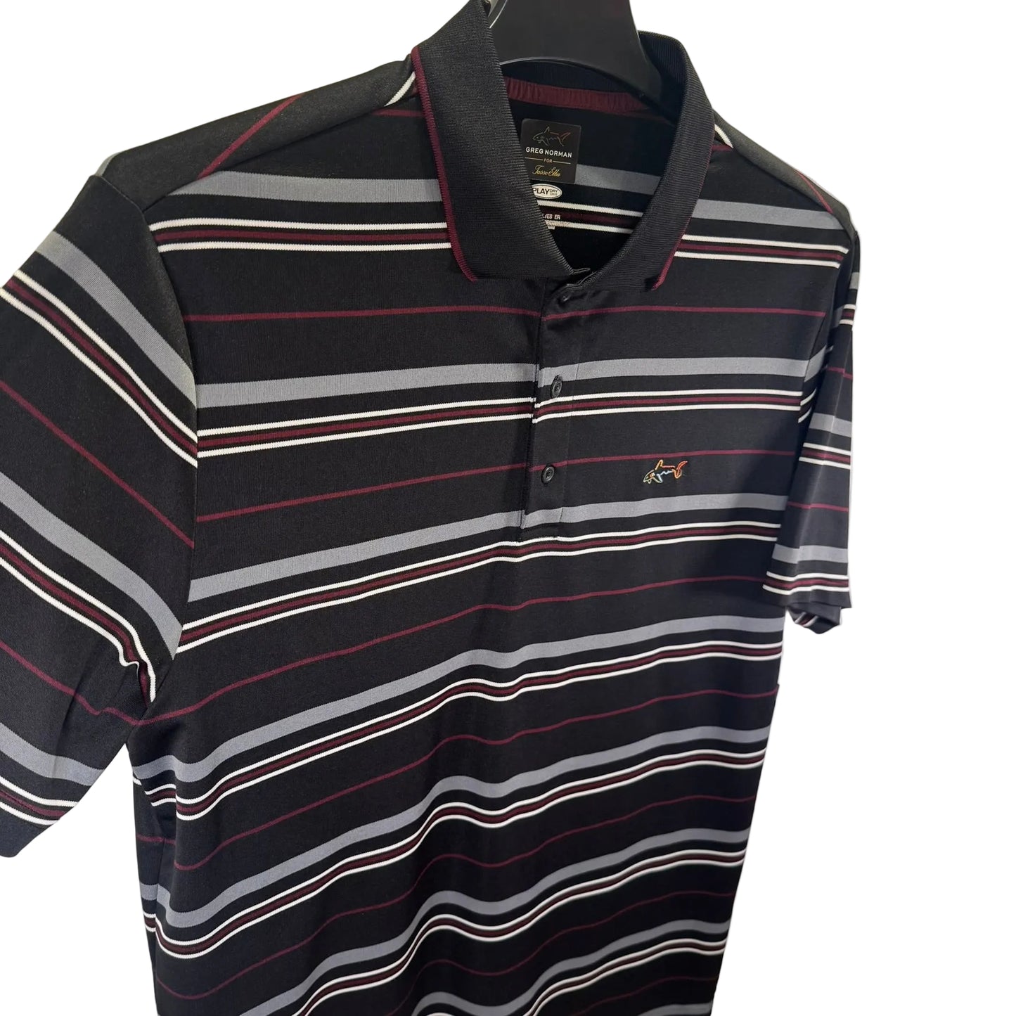 Greg Norman for Tasso Elba PlayDry Polo (Preloved)