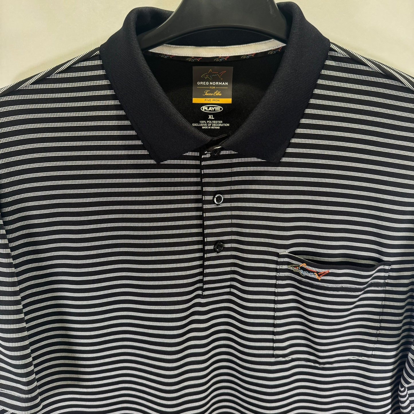 Greg Norman for Tasso Elba StayDry Polo (Preloved)