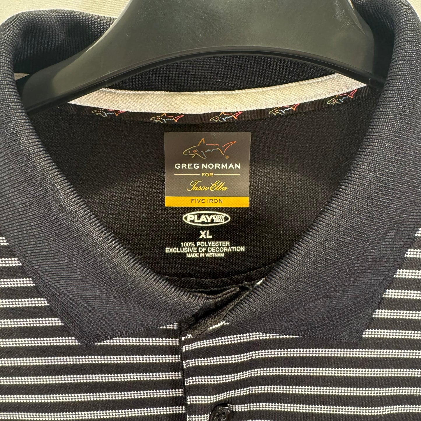 Greg Norman for Tasso Elba StayDry Polo (Preloved)