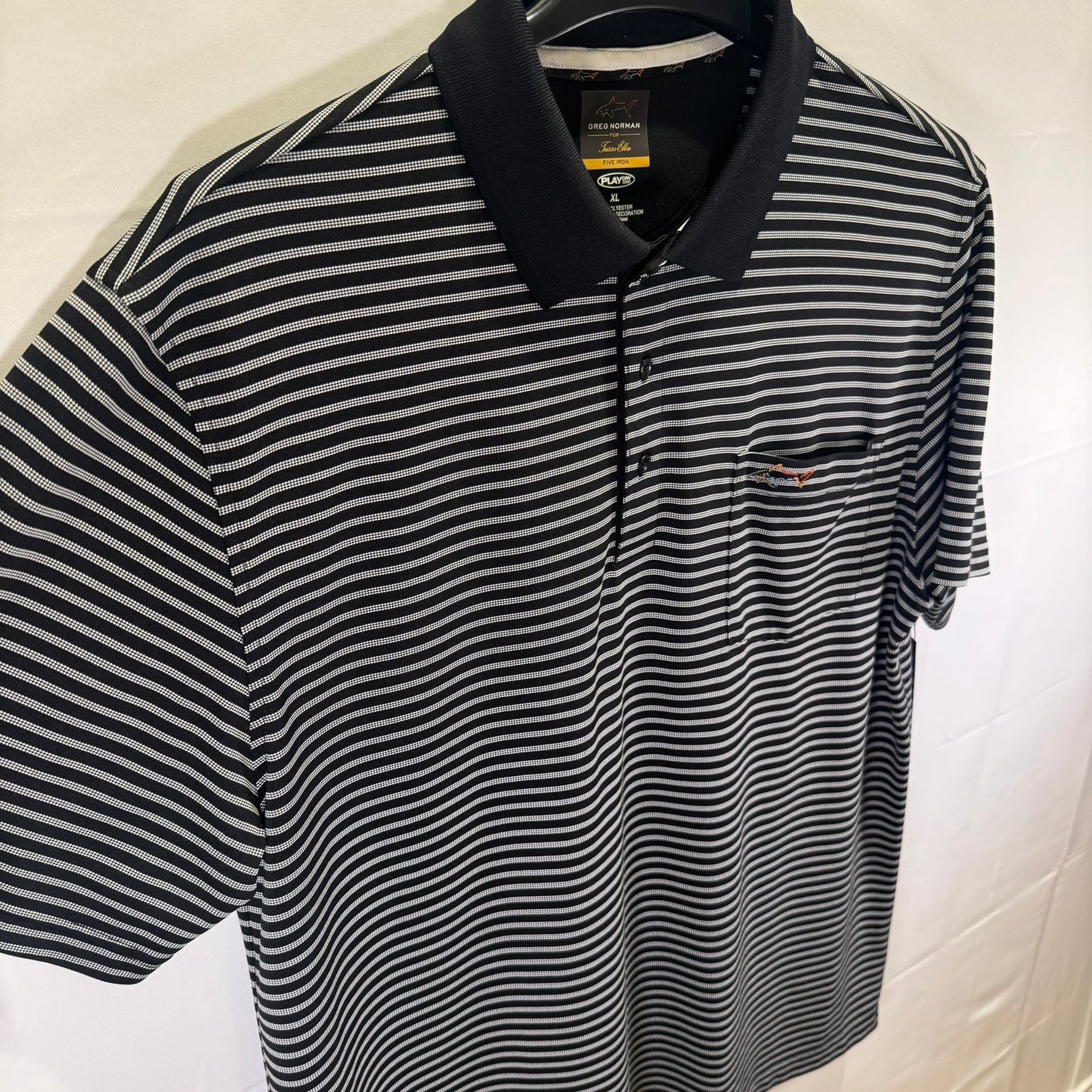 Greg Norman for Tasso Elba StayDry Polo (Preloved)