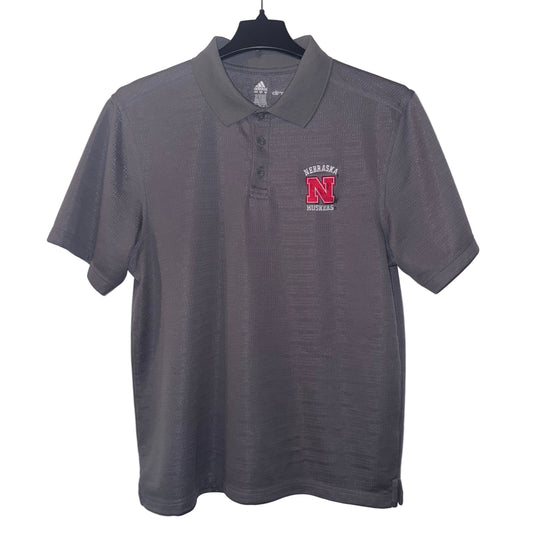 Adidas University Of Nebraska - Lincoln Polo (Preloved)