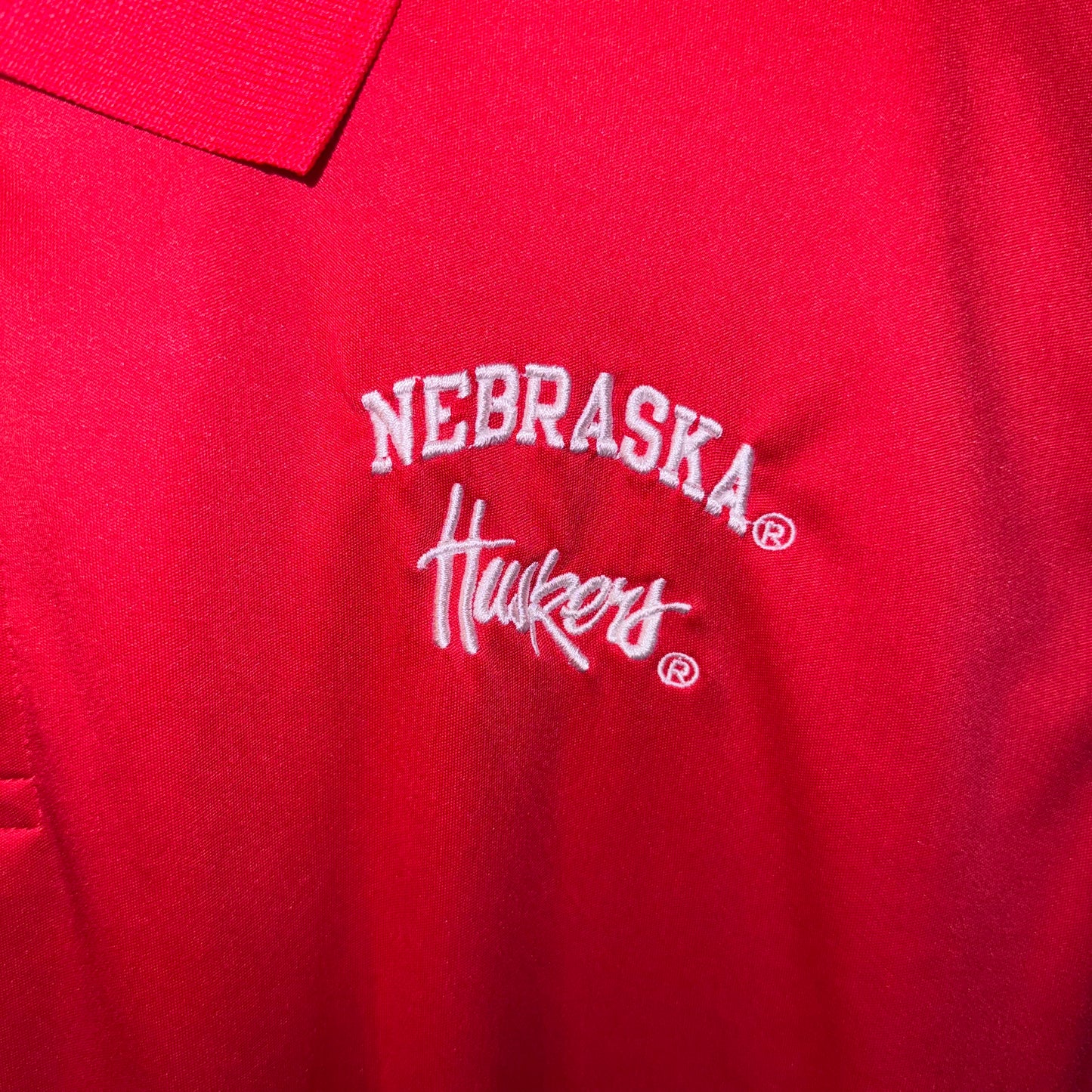 ProEdge University of Nebraska Huskers Polo (Preloved)