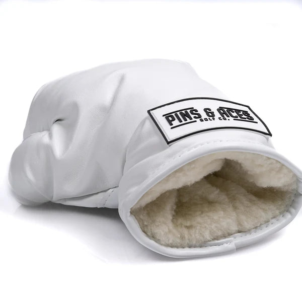 Pins & Aces - BOXING GLOVE WHITE- DRIVER COVER (New)
