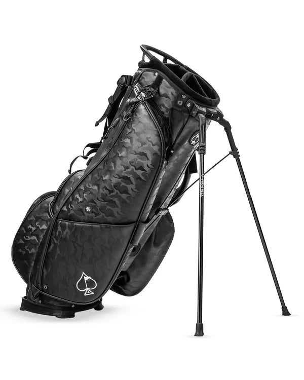 Pins & Aces - PLAYER PREFERRED™ GOLF BAG - BLACK CAMO (New)