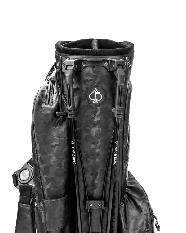 Pins & Aces - PLAYER PREFERRED™ GOLF BAG - BLACK CAMO (New)