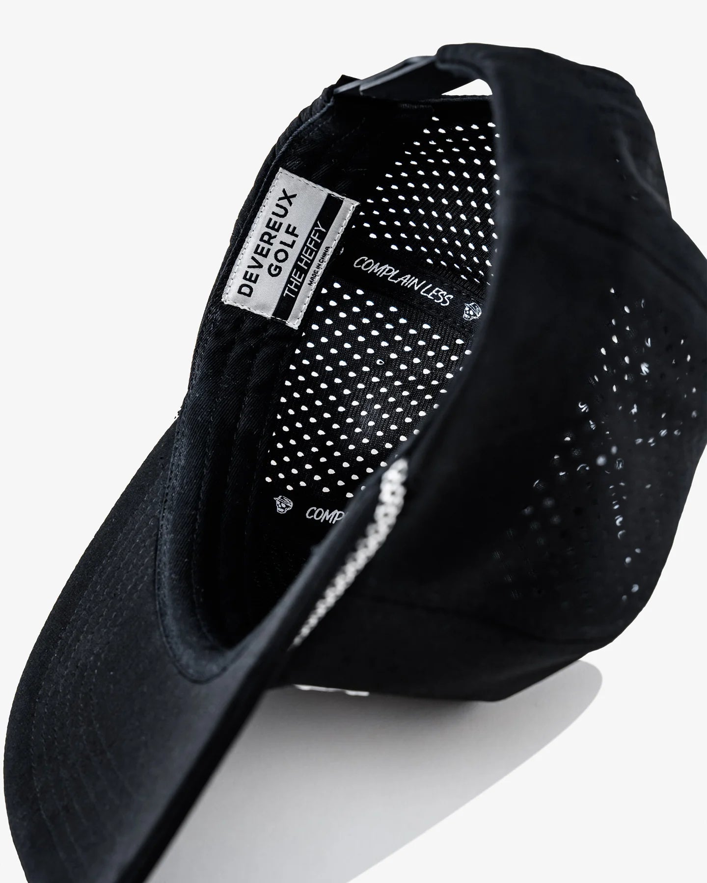 Devereux Skull Caddie Performance Rope Hat - Black (New)
