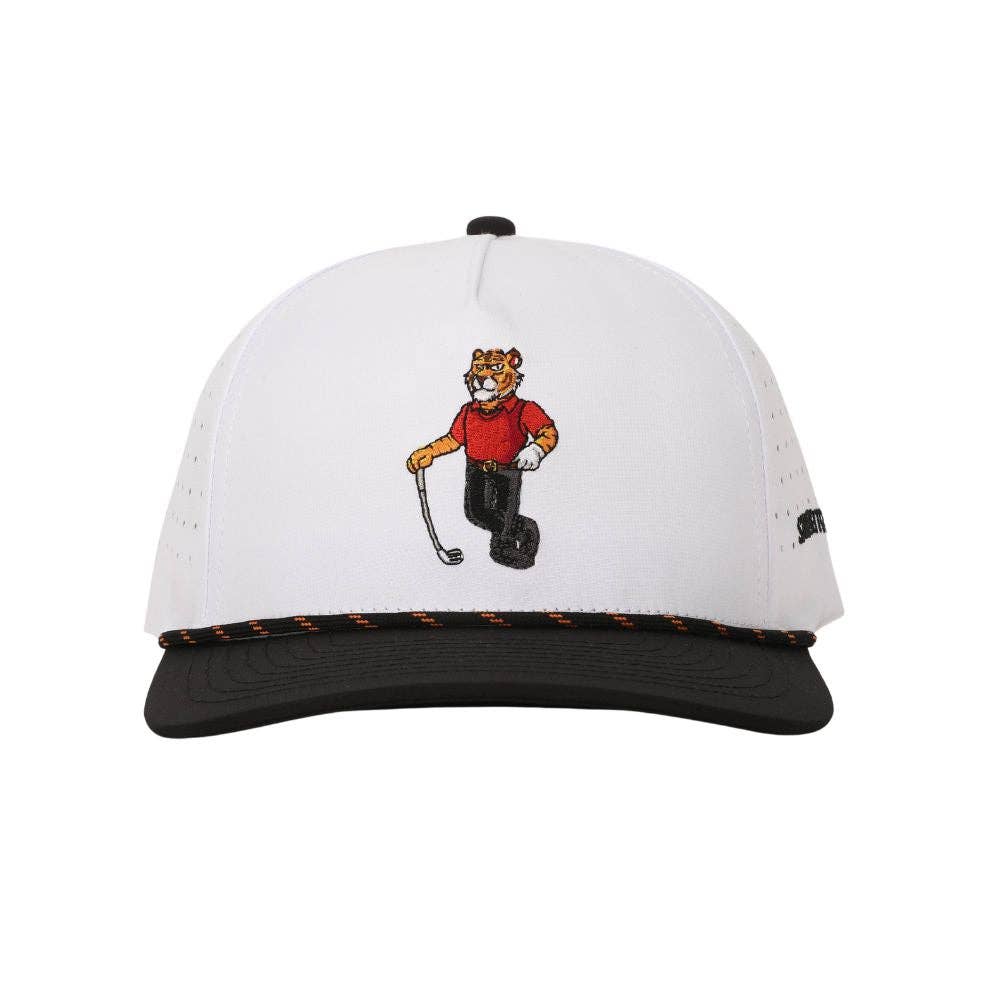 Tiger Black Golf Rope Hat (New)