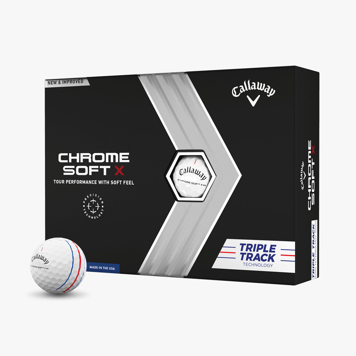 Callaway Chrome Soft X Triple Track Golf Balls