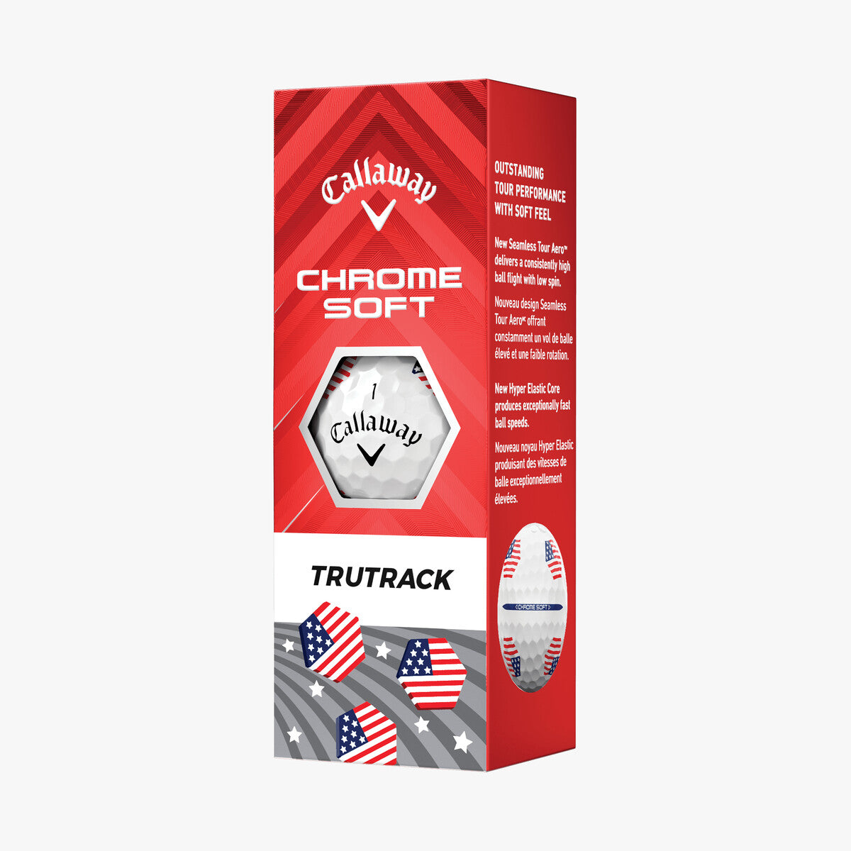 Callaway Chrome Soft USA TruTrack Golf Balls