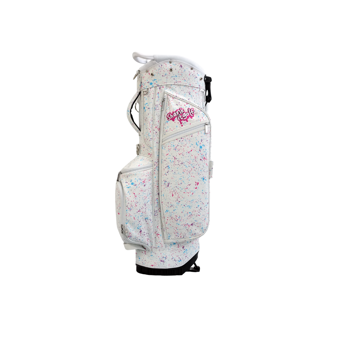 Shank it Golf White Splatter Bag (New)